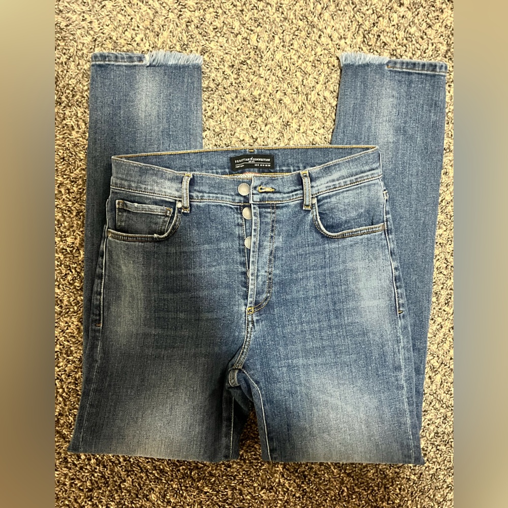Peruvian Connection Blue Denim Jeans